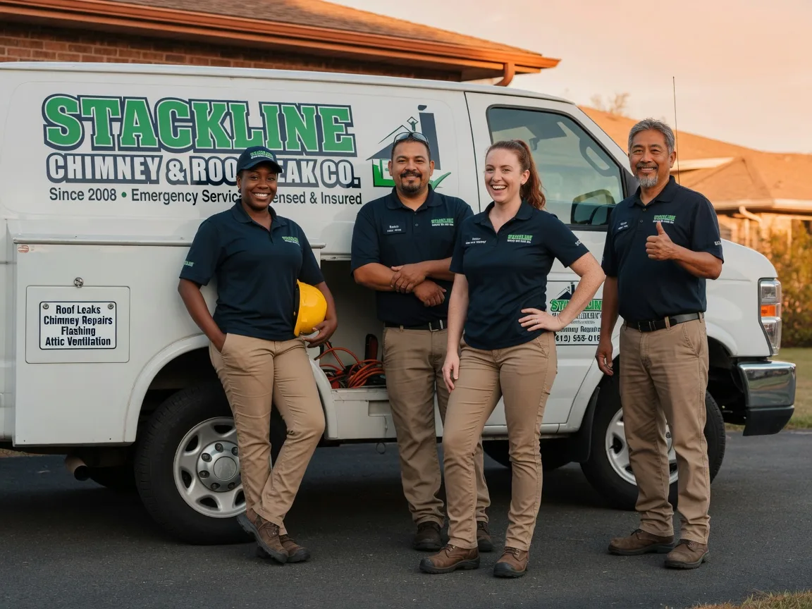 Chimney flashing repair company in Kiester, MN